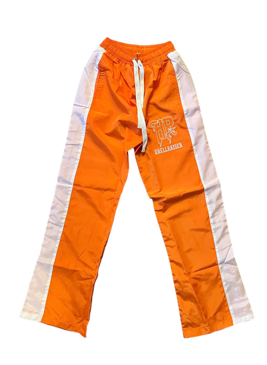 Nylon Track Pants Orange